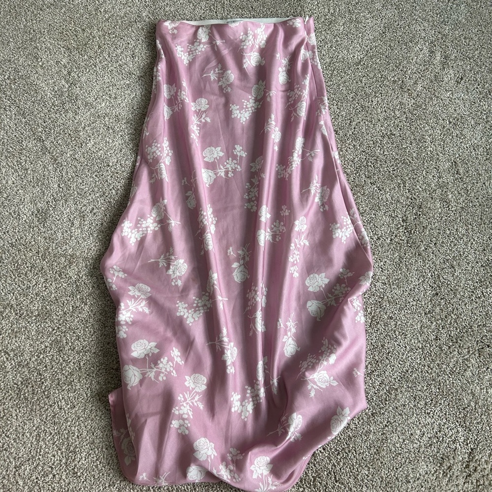 Midi flower skirt 🌸